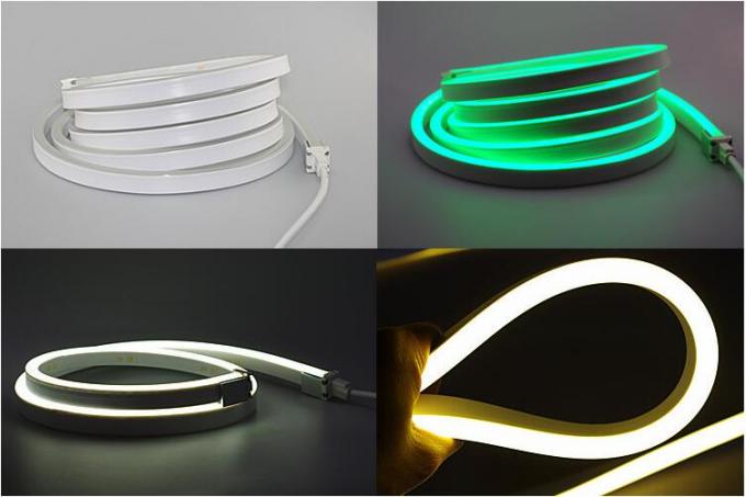 Akıllı DIY Aksesuarları ile Metre başına Tek Renkli Flex LED Neon Halat Işık 12W veya 7,2 W 6