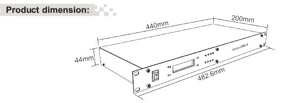 8 DMX512 Çıkış Kanalı Artnet - - DMX Dönüştürücü Ethernet Kontrol Sistemi 0