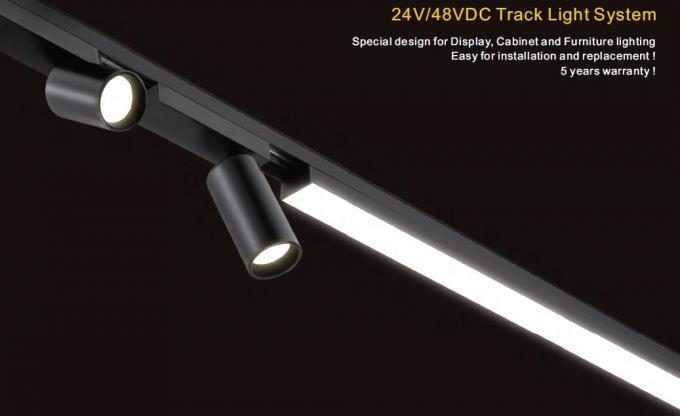2W Çift Kafa Mini LED Lineer Aydınlatma Spot Işık 360 Derece Yön Ayarlanabilir 7