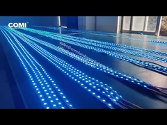 24V RGB veya RGBW DMX Adreslenebilir Dijital LED Şerit Işıklar DMX512 Sinyal Girdi Doğrudan