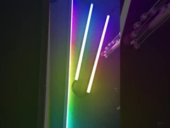 DMX512 adreslendirilebilir RGBW IP67 LED doğrusal aydınlatma renkli renk değişimi