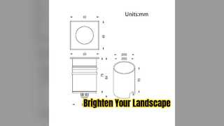 COMI 6W LED Zemin Işığı IP67 Mimari Aydınlatma