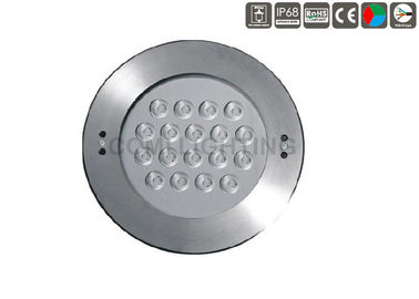 B4FB1857 B4FB1818 Çap. 250mm 18 * 2W veya 3W LED Sualtı Havuz Işıkları, Çeşmeler İçin Duvara Gömme Yüzme Havuzu Işığı