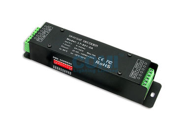 5 ~ 24V 15A LED Kontrolör CV RGB DMX Yeşil Terminalli DMX512 Soketli Dekoder