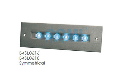 B4SL0616 B4SL0618 Simetrik veya Asimetrik Duvar Gömme Lineer LED Çeşme Havuz Işıkları OEM / ODM Mevcut 12W