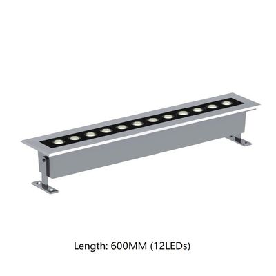 600mm 1000mm IP68 24VDC LED Lineer Sualtı Işıkları Paslanmaz Çelik