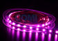 5050 LED Şerit Işıklar Pembe Renk 25000K, 12/24 Volt Led Işık Şeritleri 12mm FPC