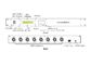 8 DMX512 Çıkış Kanalı Artnet - - DMX Dönüştürücü Ethernet Kontrol Sistemi